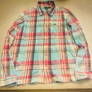 Polo Ralph Lauren Men's Multicolor blue Plaid Shirt